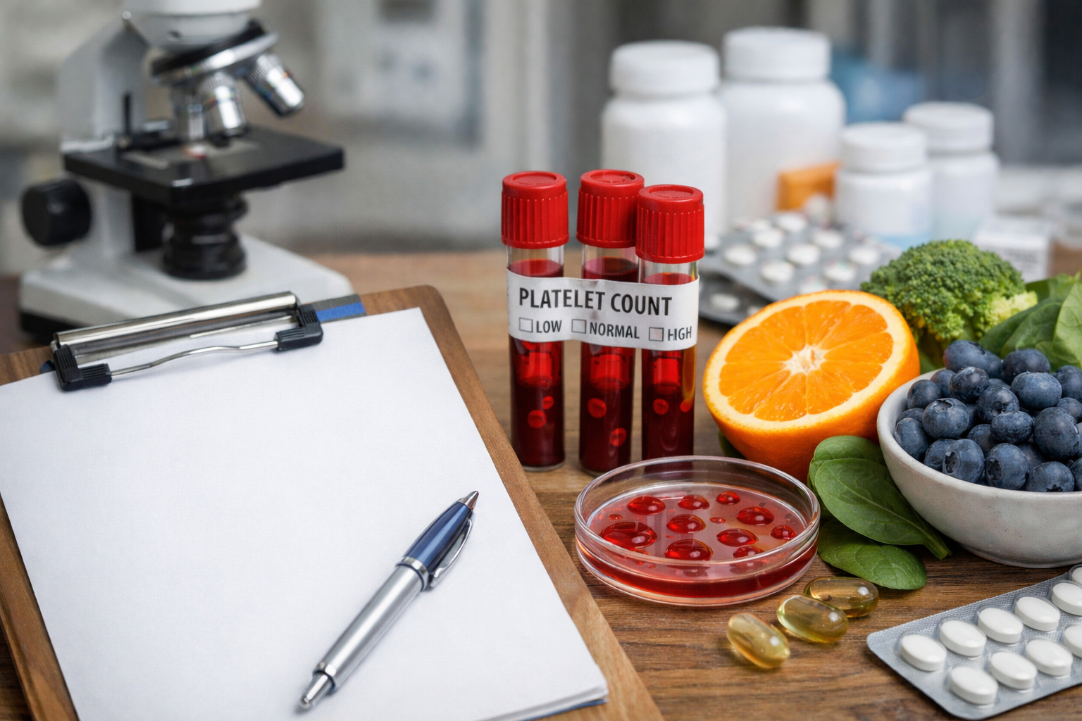 Miten saa trombosyytit nousemaan?